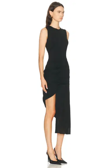 Helmut Lang Twist Drape Dress | Thumbnail 2 Helmut Lang Twist Drape Dress | Thumbnail 2