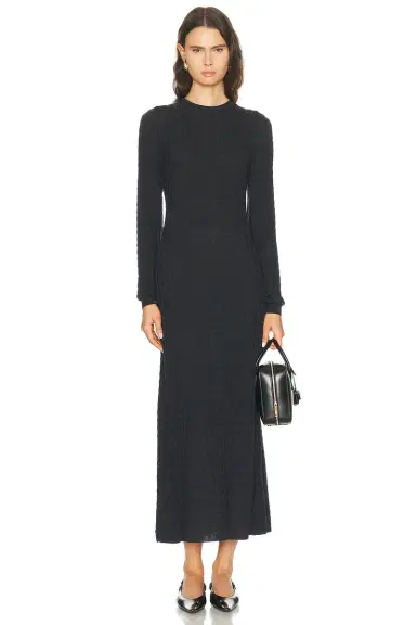 TOTEME Cable Knit Dress | Thumbnail 1 TOTEME Cable Knit Dress | Thumbnail 1