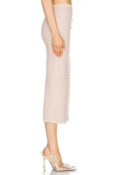 Alessandra Rich Sequin Midi Skirt | Thumbnail 2 Alessandra Rich Sequin Midi Skirt | Thumbnail 2