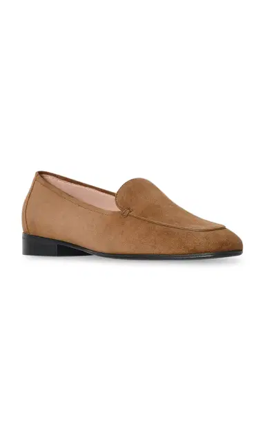The Row Adam Two Suede Loafers | Thumbnail 3 The Row Adam Two Suede Loafers | Thumbnail 3