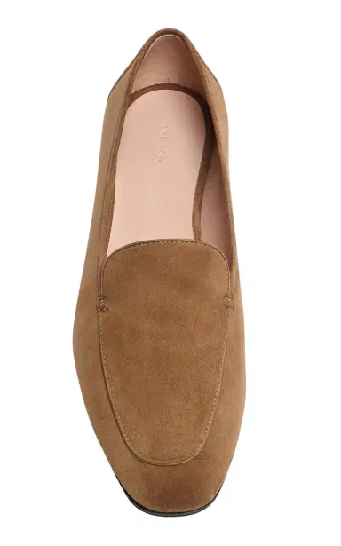 The Row Adam Two Suede Loafers | Thumbnail 4 The Row Adam Two Suede Loafers | Thumbnail 4