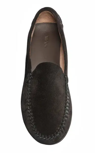 The Row Lucca Suede Loafers | Thumbnail 4 The Row Lucca Suede Loafers | Thumbnail 4