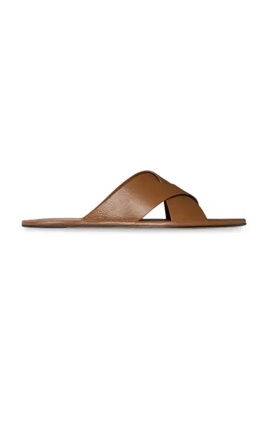 The Row Malick Cross Leather Sandals | Thumbnail 5 The Row Malick Cross Leather Sandals | Thumbnail 5