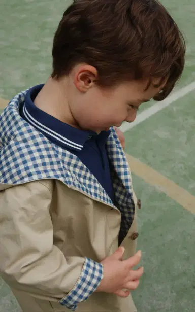 Konges Sløjd Kids' Trench Coat | Thumbnail 2 Konges Sløjd Kids' Trench Coat | Thumbnail 2