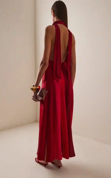 Rosie Assoulin Exclusive Car Wash Silk Chiffon Gown | Thumbnail 4 Rosie Assoulin Exclusive Car Wash Silk Chiffon Gown | Thumbnail 4