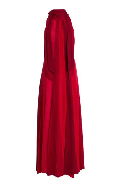 Rosie Assoulin Exclusive Car Wash Silk Chiffon Gown | Thumbnail 1 Rosie Assoulin Exclusive Car Wash Silk Chiffon Gown | Thumbnail 1