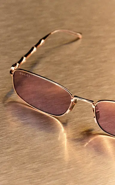 Gucci Square-Frame Metal Sunglasses | Thumbnail 2 Gucci Square-Frame Metal Sunglasses | Thumbnail 2