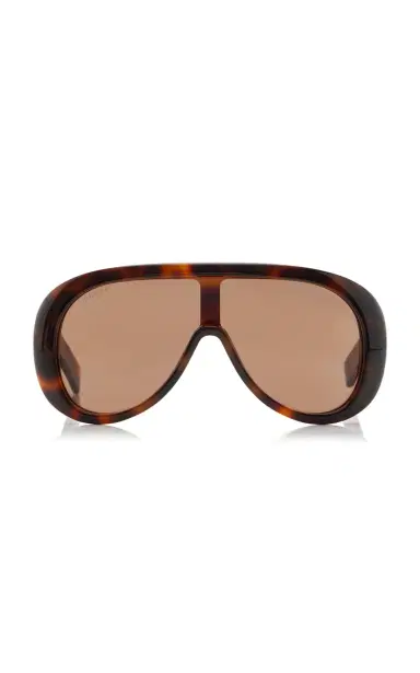 Gucci Aviator-Frame Acetate Sunglasses | Thumbnail 1 Gucci Aviator-Frame Acetate Sunglasses | Thumbnail 1