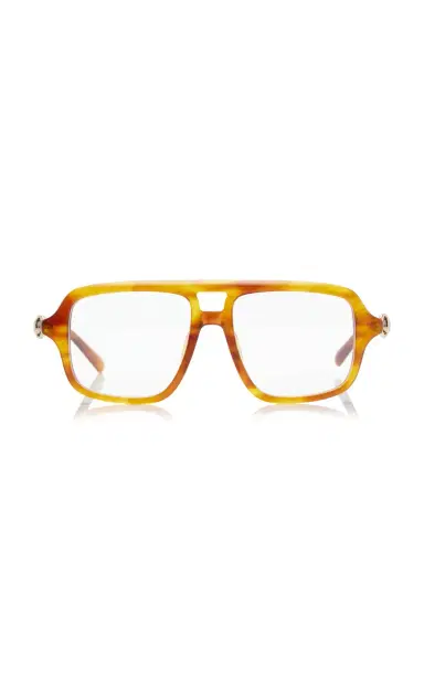 Gucci Square-Frame Acetate Glasses | Thumbnail 1 Gucci Square-Frame Acetate Glasses | Thumbnail 1