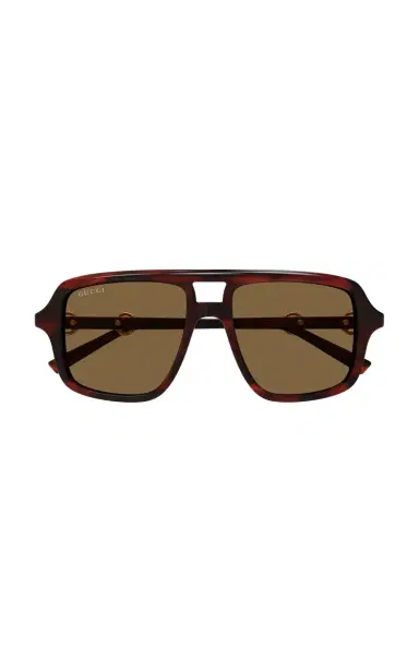 Gucci Aviator-Frame Acetate Sunglasses | Thumbnail 5 Gucci Aviator-Frame Acetate Sunglasses | Thumbnail 5