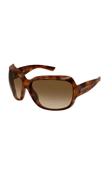 Gucci Mask-Frame Acetate Sunglasses | Thumbnail 3 Gucci Mask-Frame Acetate Sunglasses | Thumbnail 3