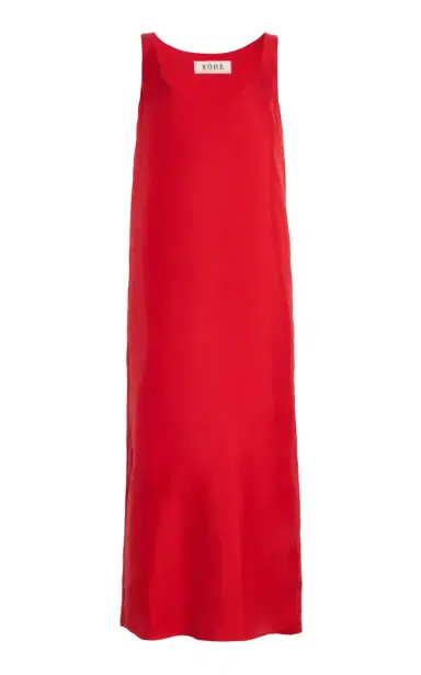 Róhe Silk Scoop-Neck Maxi Dress | Thumbnail 6 Róhe Silk Scoop-Neck Maxi Dress | Thumbnail 6