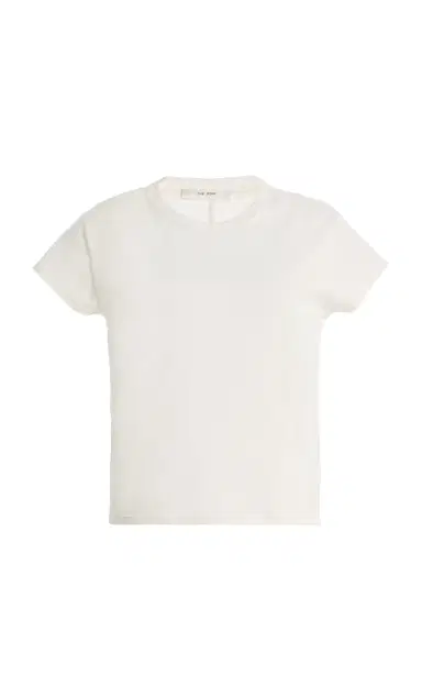 The Row Tori Cotton-Silk T-Shirt | Thumbnail 6 The Row Tori Cotton-Silk T-Shirt | Thumbnail 6
