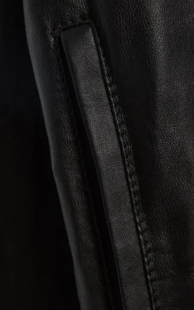 The Row Cassandre Plonge Leather Coat | Thumbnail 6 The Row Cassandre Plonge Leather Coat | Thumbnail 6