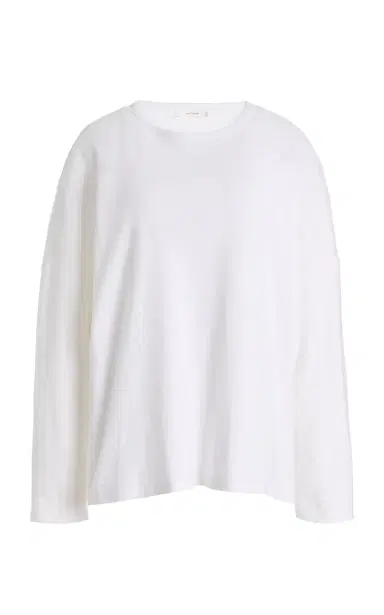 The Row Floris Cotton-Jersey Top | Thumbnail 4 The Row Floris Cotton-Jersey Top | Thumbnail 4