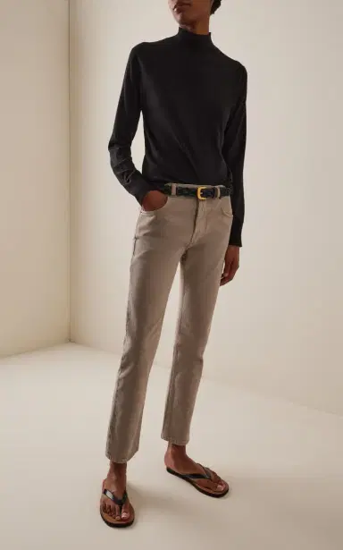 The Row Riaco Rigid Mid-Rise Slim Jeans | Thumbnail 2 The Row Riaco Rigid Mid-Rise Slim Jeans | Thumbnail 2
