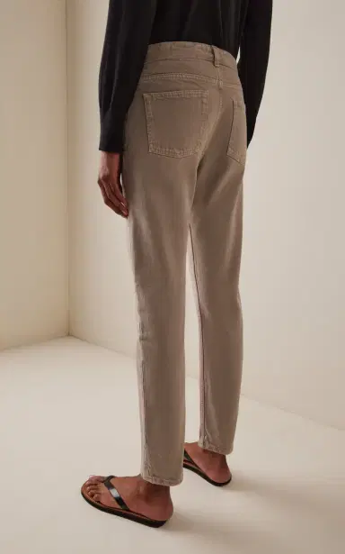 The Row Riaco Rigid Mid-Rise Slim Jeans | Thumbnail 4 The Row Riaco Rigid Mid-Rise Slim Jeans | Thumbnail 4