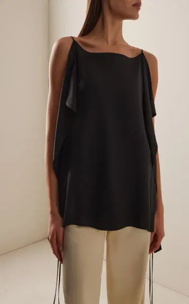 The Row Koray Silk Satin Top | Thumbnail 2 The Row Koray Silk Satin Top | Thumbnail 2