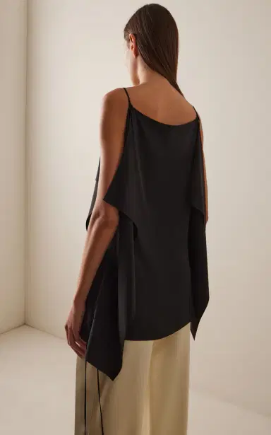 The Row Koray Silk Satin Top | Thumbnail 4 The Row Koray Silk Satin Top | Thumbnail 4
