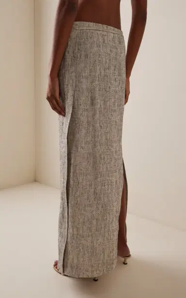 The Row Blum Linen-Silk Drawstring Skirt | Thumbnail 4 The Row Blum Linen-Silk Drawstring Skirt | Thumbnail 4