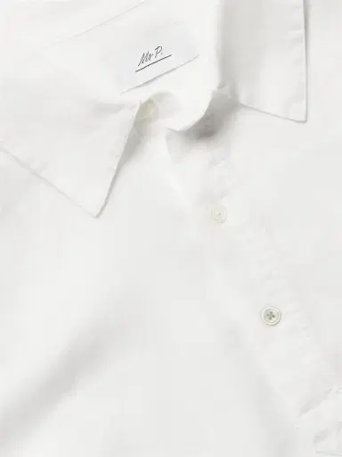 MR P. Linen Henley Shirt - Men | Thumbnail 6 MR P. Linen Henley Shirt - Men | Thumbnail 6