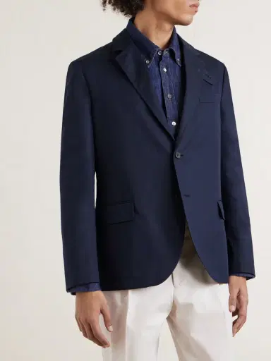 Slowear Woven Suit Jacket - Men | Thumbnail 3 Slowear Woven Suit Jacket - Men | Thumbnail 3