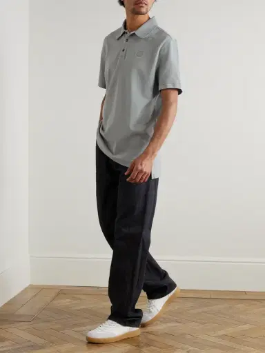 Canada Goose Beckley Logo-Appliquéd Paneled Cotton-Piqué Polo Shirt - Men | Thumbnail 2 Canada Goose Beckley Logo-Appliquéd Paneled Cotton-Piqué Polo Shirt - Men | Thumbnail 2