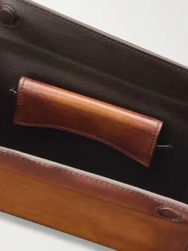 Berluti Jour de Poche Venezia Leather Messenger Bag - Men | Thumbnail 6 Berluti Jour de Poche Venezia Leather Messenger Bag - Men | Thumbnail 6