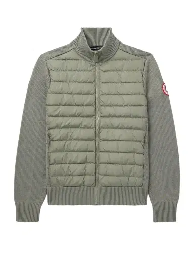 Canada Goose HyBridge Slim-Fit Quilted Down Shell and Merino Wool Jacket - Men | Thumbnail 1 Canada Goose HyBridge Slim-Fit Quilted Down Shell and Merino Wool Jacket - Men | Thumbnail 1