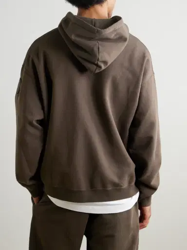 Canada Goose Rove Logo-Appliquéd Cotton-Jersey Hoodie - Men | Thumbnail 3 Canada Goose Rove Logo-Appliquéd Cotton-Jersey Hoodie - Men | Thumbnail 3