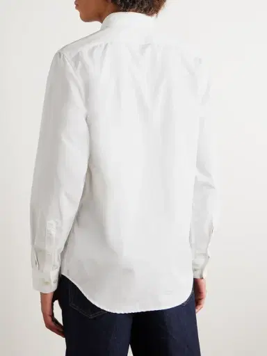 Dries Van Noten Cotton-Poplin Shirt - Men | Thumbnail 4 Dries Van Noten Cotton-Poplin Shirt - Men | Thumbnail 4