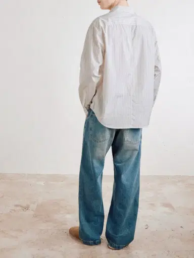 mfpen Evening Striped Cotton-Poplin Shirt - Men | Thumbnail 4 mfpen Evening Striped Cotton-Poplin Shirt - Men | Thumbnail 4