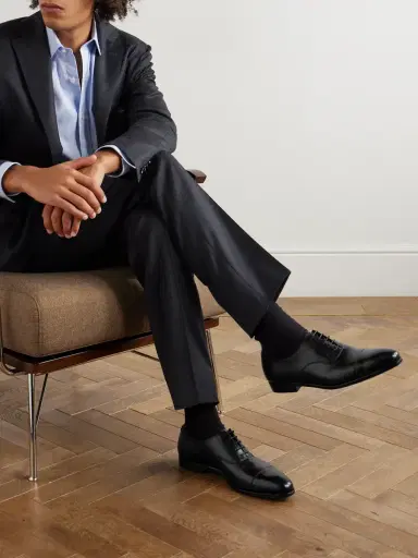 George Cleverley Michael Leather Oxford Shoes - Men | Thumbnail 2 George Cleverley Michael Leather Oxford Shoes - Men | Thumbnail 2