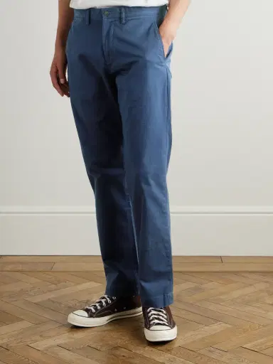 Polo Ralph Lauren Bedford Straight-Leg Cotton-Blend Twill Trousers - Men | Thumbnail 3 Polo Ralph Lauren Bedford Straight-Leg Cotton-Blend Twill Trousers - Men | Thumbnail 3