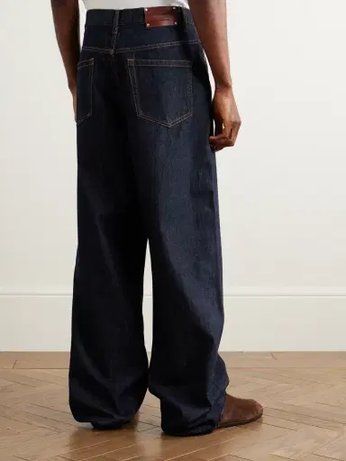 Dries Van Noten Wide-Leg Jeans - Men | Thumbnail 4 Dries Van Noten Wide-Leg Jeans - Men | Thumbnail 4