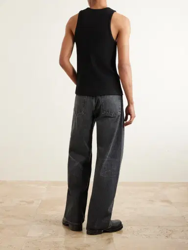 AGOLDE Viggo Ribbed Stretch Organic Cotton and TENCEL™ Lyocell-Blend Tank Top - Men | Thumbnail 4 AGOLDE Viggo Ribbed Stretch Organic Cotton and TENCEL™ Lyocell-Blend Tank Top - Men | Thumbnail 4