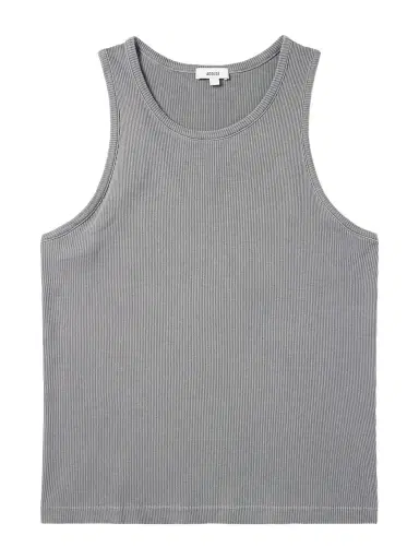 AGOLDE Viggo Ribbed Stretch Organic Cotton and TENCEL™ Lyocell-Blend Tank Top - Men | Thumbnail 1 AGOLDE Viggo Ribbed Stretch Organic Cotton and TENCEL™ Lyocell-Blend Tank Top - Men | Thumbnail 1