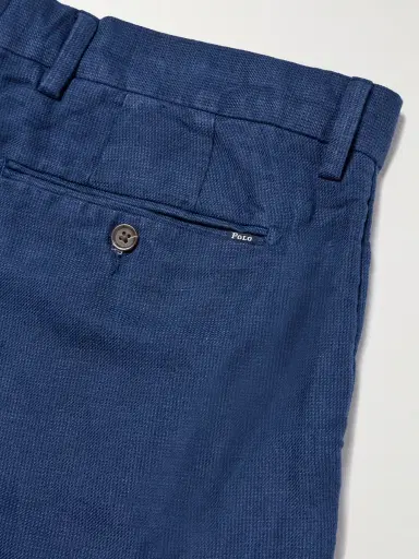 Polo Ralph Lauren Straight-Leg Linen and Cotton-Blend Trousers - Men | Thumbnail 6 Polo Ralph Lauren Straight-Leg Linen and Cotton-Blend Trousers - Men | Thumbnail 6