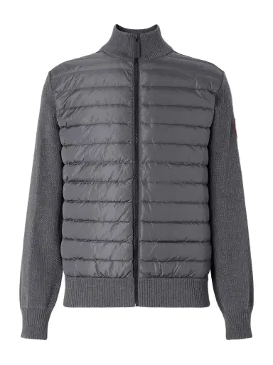Canada Goose HyBridge Slim-Fit Quilted Down Shell and Merino Wool Jacket - Men | Thumbnail 1 Canada Goose HyBridge Slim-Fit Quilted Down Shell and Merino Wool Jacket - Men | Thumbnail 1