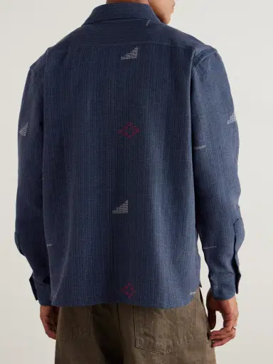 Kardo Luis Embroidered Cotton Shirt - Men | Thumbnail 3 Kardo Luis Embroidered Cotton Shirt - Men | Thumbnail 3