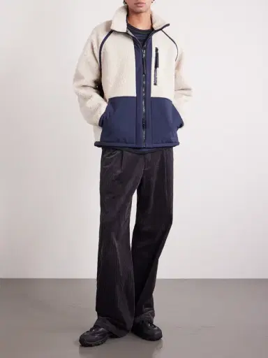 Canada Goose Westport Logo-Appliquéd Wool-Blend Fleece and Cotton-Blend Jacket - Men | Thumbnail 2 Canada Goose Westport Logo-Appliquéd Wool-Blend Fleece and Cotton-Blend Jacket - Men | Thumbnail 2
