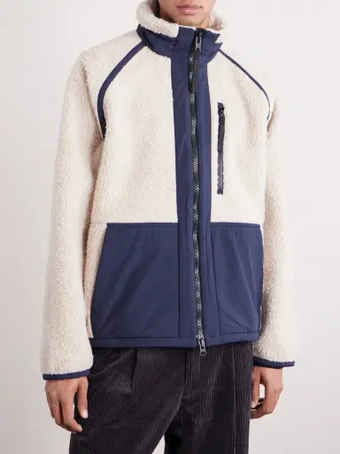 Canada Goose Westport Logo-Appliquéd Wool-Blend Fleece and Cotton-Blend Jacket - Men | Thumbnail 3 Canada Goose Westport Logo-Appliquéd Wool-Blend Fleece and Cotton-Blend Jacket - Men | Thumbnail 3