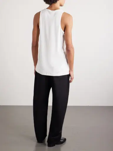 Lemaire Cotton-Jersey Tank Top - Men | Thumbnail 4 Lemaire Cotton-Jersey Tank Top - Men | Thumbnail 4