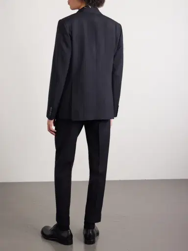 Dries Van Noten Wool and Mohair-Blend Blazer - Men | Thumbnail 4 Dries Van Noten Wool and Mohair-Blend Blazer - Men | Thumbnail 4