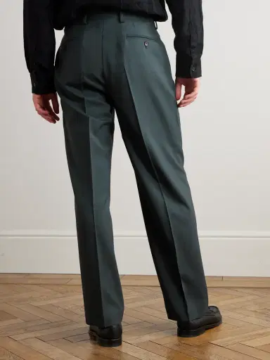 MR P. Wide-Leg Pleated Wool Suit Trousers - Men | Thumbnail 4 MR P. Wide-Leg Pleated Wool Suit Trousers - Men | Thumbnail 4