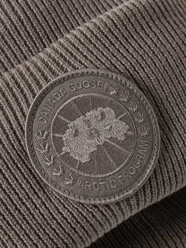 Canada Goose Logo-Appliquéd Wool Beanie - Men | Thumbnail 2 Canada Goose Logo-Appliquéd Wool Beanie - Men | Thumbnail 2