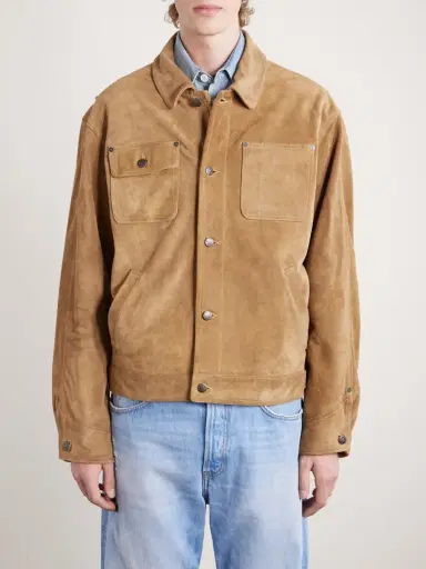 Polo Ralph Lauren Suede Trucker Jacket - Men | Thumbnail 3 Polo Ralph Lauren Suede Trucker Jacket - Men | Thumbnail 3