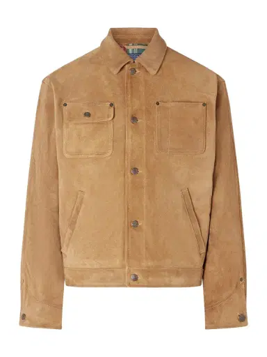 Polo Ralph Lauren Suede Trucker Jacket - Men | Thumbnail 1 Polo Ralph Lauren Suede Trucker Jacket - Men | Thumbnail 1