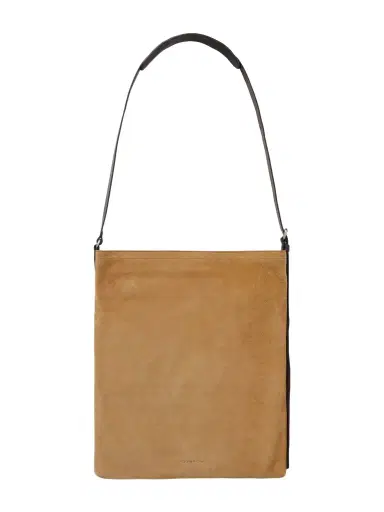 Dries Van Noten Leather-Trimmed Suede Messenger Bag - Men | Thumbnail 1 Dries Van Noten Leather-Trimmed Suede Messenger Bag - Men | Thumbnail 1