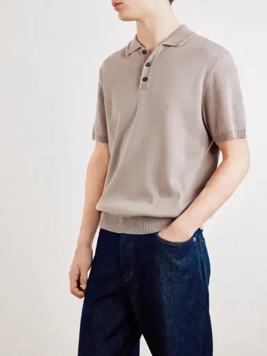 MR P. Milano Cotton Polo Shirt - Men | Thumbnail 3 MR P. Milano Cotton Polo Shirt - Men | Thumbnail 3